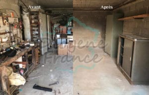 Débarras et Réagencement d'un garage