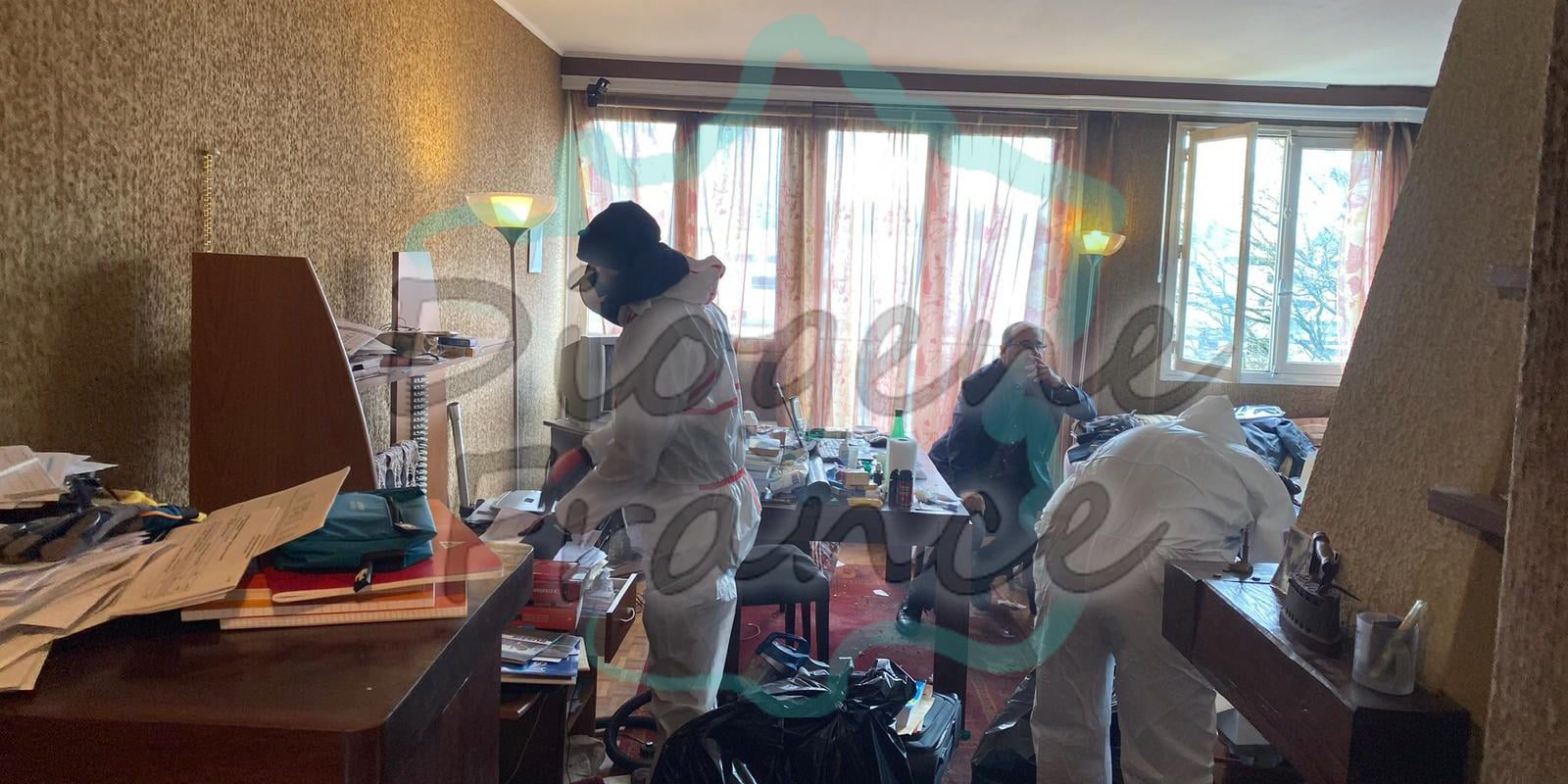 débarras d'un appartement encombré